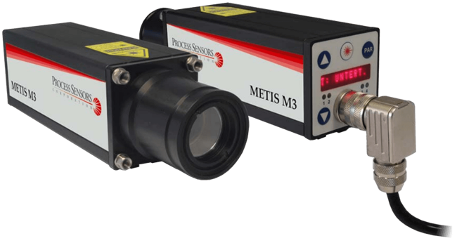 Process Sensors 1-Color Pyrometer, Metis M309/M316/M318